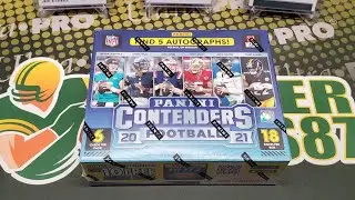 2021 Panini Contenders Hobby Box Opening. 5 Autos per Box!