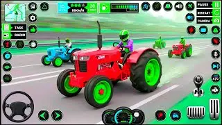 Modern Tractor farming Driving Simulator 3D New Tractor Game Android Gameplay #games #gaming 