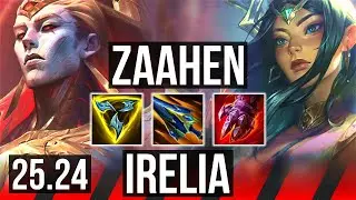 ZAAHEN vs IRELIA (TOP) | KR Grandmaster | 25.24