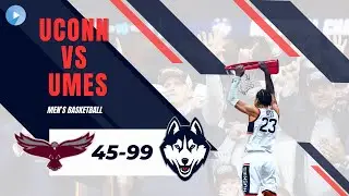 UConn Men's Basketball rebounds with resounding win over UMES