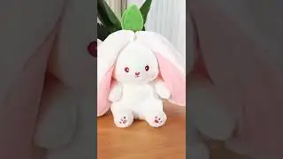 Kawaii Strawberry Bunny Plushie #kawaiishop #kawaiiaesthetic #cute #plushies #kawaii