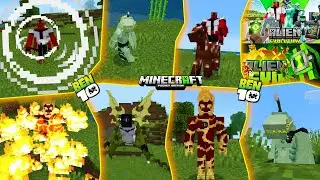 😍 МОД BEN 10 ALIEN EVOLUTION ДЛЯ MINECRAFT PE 🔥|MCPE 1.21.100+