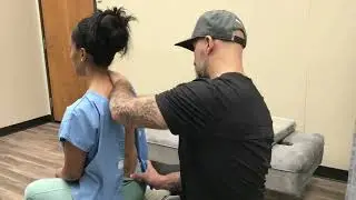Nurse Jen Stops in for her *Crunchy* Chiropractic Adjustment | Gonstead Chiropractor Dallas Tx