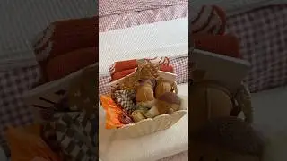 *asmr* cozy fall basket🧸🍂🧦 #asmr #fall #aesthetic #cozy #giftbasket