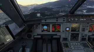 MSFS 2024 Fenix a320 Innsbruck Approach (LOWI)