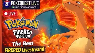 Pok&eacute;mon FireRed LIVE 🔥 Full Playthrough #2