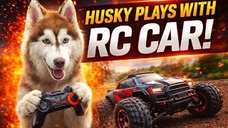 RC Car vs Husky 🐶 | This Was NOT Expected