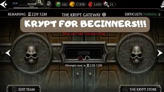 Krypt guide for beginners! How to grind the krypt! MK Mobile