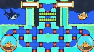 Save the fish mini game || rescue fish game || pull pin new hard save fish level // 7262 level