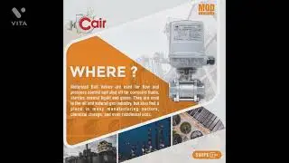 Cair Electric Actuator Operated Ball Valve & Butterfly Valve #airacontrolenterprises