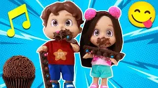 Joni Joni Yes Papa 🍭 Bonecos Maria Clara e JP e Flor de Menina