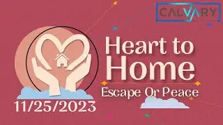 Escape or Peace - 11/25/2023