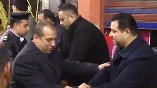 لحظه وصول سياده مدير امن منوفيه عزاء الحاج سعيد منصور شقيق الرائد احمد منصور والرائد اسلام منصور سرس