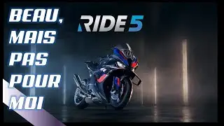 RIDE 5 - D&eacute;couverte (Les jeux de motos ne sont pas fait pour moi)