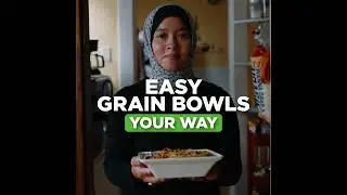 Easy Grain Bowl recipe with Indonesian influences