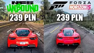 co kupić, Forza Horizon 5 czy Need For Speed Unbound [szczera opinia]