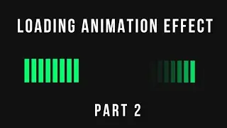 Css Loading Animation Effect | HTML and CSS3 | Part 2