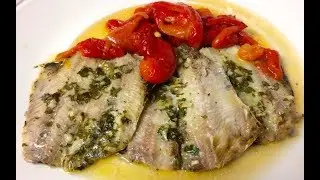SARDINAS AL HORNO CON LIMÓN, AJO Y PEREJIL