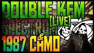 CoD Ghosts - Live Double KEM Strike w/1987/Spectrum Camo