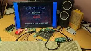Dread (DOOM clone) for Atari ST, by KK/Altair, running with RGB2HDMI with 