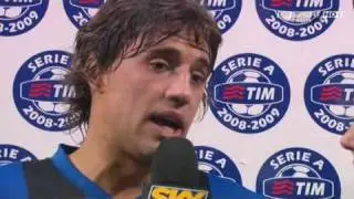 Crespo si commuove