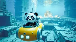 Panda&rsquo;s Deep Dive Unleashes What Should Have Stayed Hidden #ai #story #pandashort #aipanda