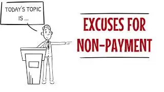 A Good Credit Controller Knows..ALL The Excuses for Non-Payment