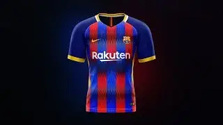 FC Barcelona jersey concept - Speedart