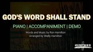 God's Word Shall Stand | Piano | Accompaniment | Lyrics