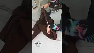 آموزش دوخت لبه پالتو به آستر🪡🧵