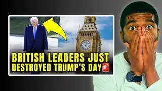 Американская реакция на 🚨День Трампа вспыхнул, а Великобритания неожиданно сбросила бомбу.