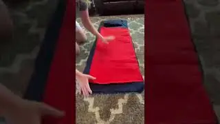 Seersucker Nap Mat for kids