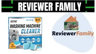 Washing Machine Cleaner Descaler 24 Pack - Deep Cleaning Tablets 