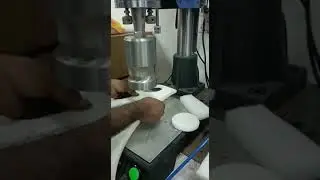 Ultrasonic Foam Round cutting machine 🔥#youtube#trending#viral#video#subscribe#shorts#short#new#fypシ