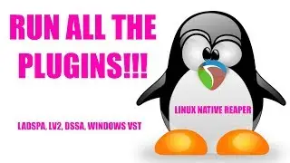 LADSPA, LV2 и Windows VST в Reaper Linux Native с использованием Carla
