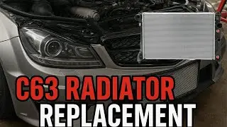Mercedes C63 Radiator Replacement | Mactec Enterprises