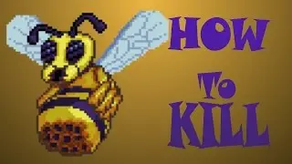 [OUTDATED Pre -1.4] Terraria How To Defeat: Expert Queen Bee
