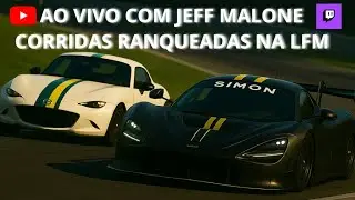 AO VIVO  Jeff Malone na LFM | Assetto Corsa - Corrida S&eacute;ria com o MX-5 e GT3