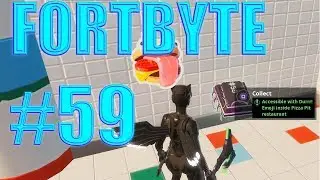 Fortnite Fortbyte 59 Location Accessible with Durrr! Emoji inside Pizza Pit restaurant