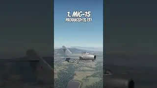 Most Produced Planes Of The Cold War #warthunder #shorts