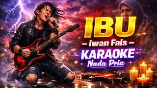 IBU – IWAN FALS | Karaoke Versi Rock Modern | Nada Pria | Full Lirik