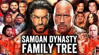 Wwe's Greatest family The Anoa'i Family Tree Roman Reigns, The Rock, The Usos