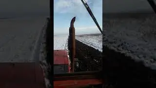 La arat pe zăpadă cu U650