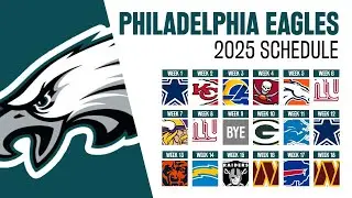 PHILADELPHIA EAGLES 2025 SCHEDULE Release!!!