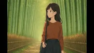 Golden Hour Lofi in Kyoto 🌅 | Arashiyama Bamboo Grove Part 4 | Chill Music to Study & Unwind