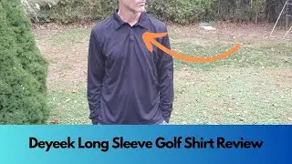Deyeek Long Sleeve Golf Shirt Review