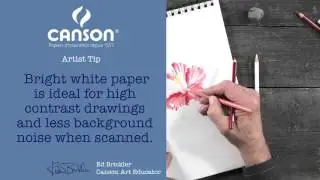 Canson Artist Series Pure White Drawing