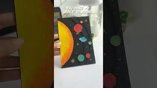 3D Galaxy Painting 🪐✨#shorts #art #painting #muktaeasydrawing #youtubeshorts