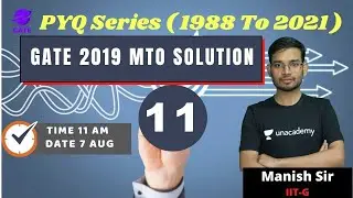 MTO Previous Year Question Series 11  | Mass Transfer |  Chemical Engineering  | Manish   Sir