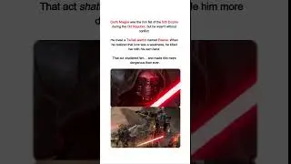 Darth Malgus: The Sith Who Loved